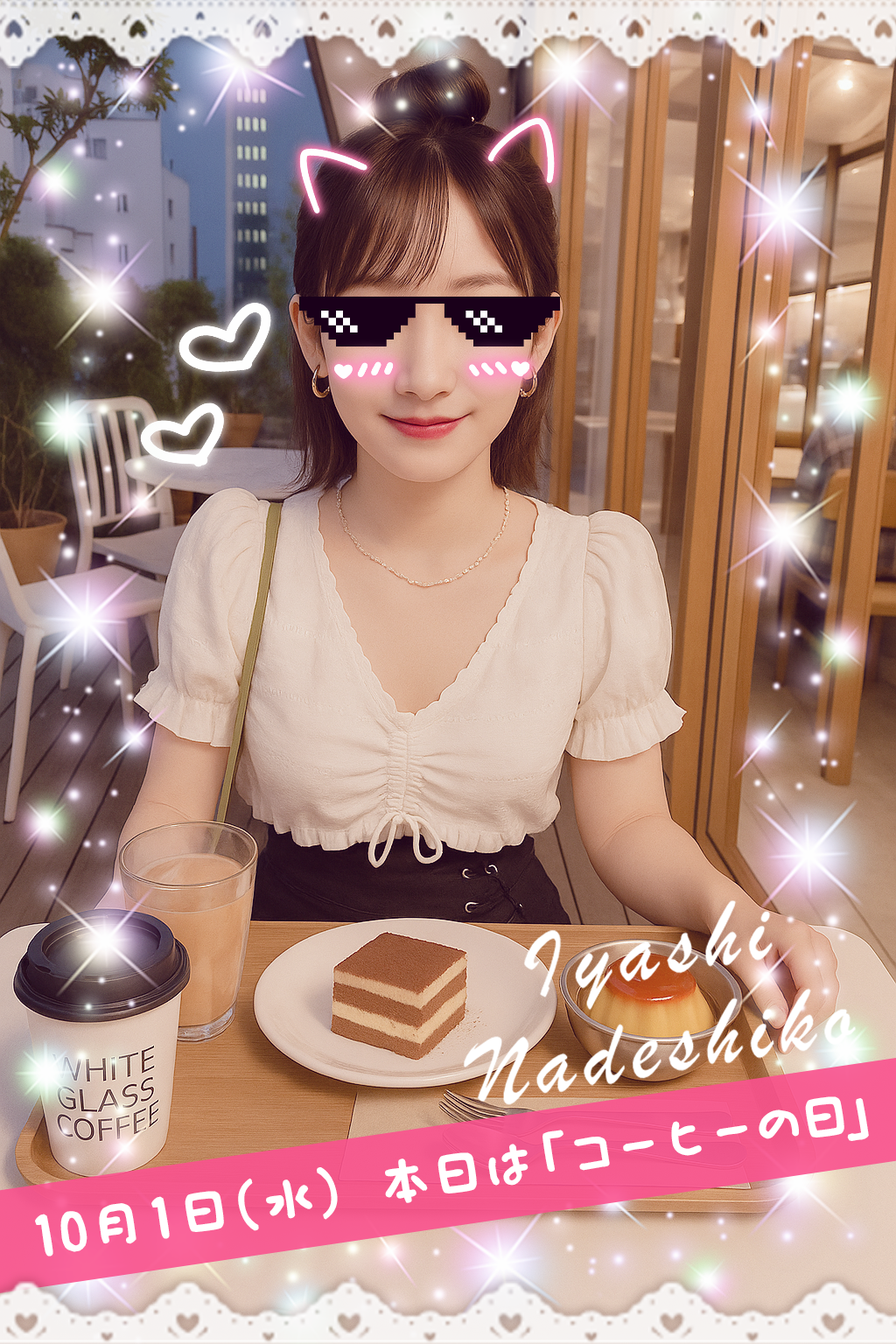 10月1日(水)今日は「コーヒーの日」です🌸